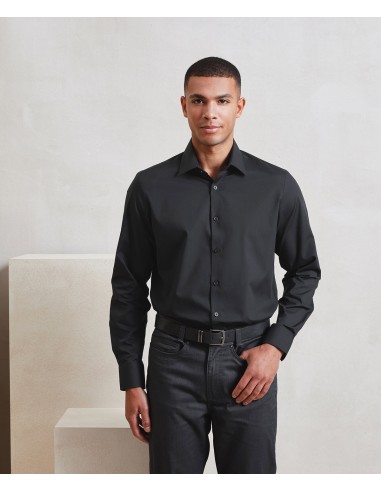 PRE-PR203-Men’s Long Sleeve ‘Recyclight’ Poplin Shirt